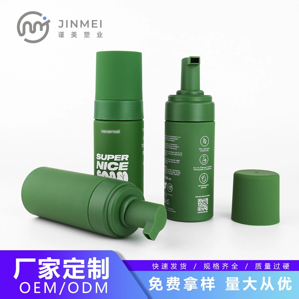 Завод по производству пенопластовых бутылок, индивидуальный заказ высококачественных мягких на ощупь бутылок с пенным насосом 120 мл/150 мл