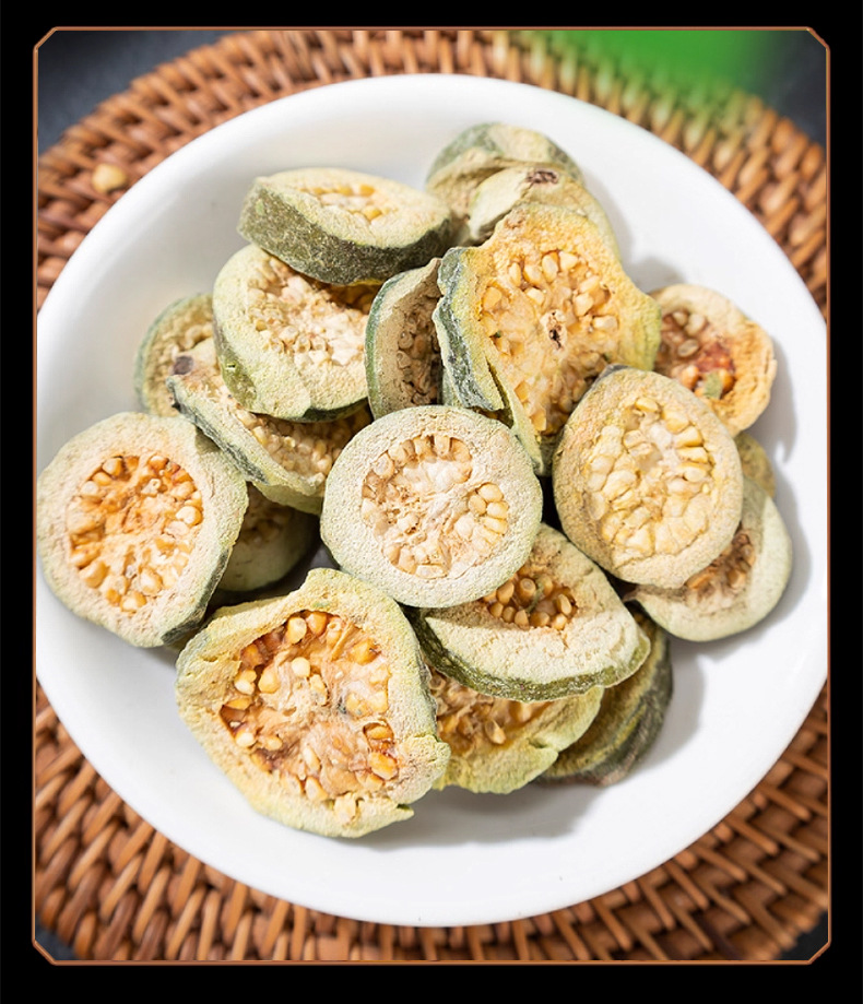 Dried Red Guava Slices Fan Shi Liu Gan Natural Sun Dried Fruit Tea 500g in use