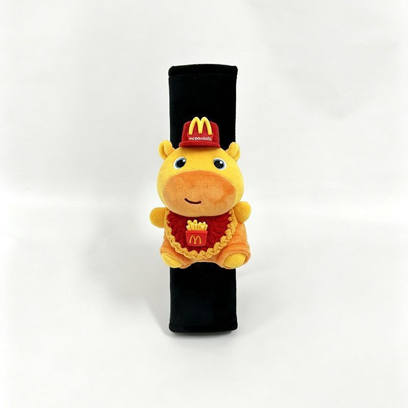 Capybara Lulu Car Seatbelt Shoulder Pads for Couples, Car Seatbelt Anti-Wear Covers, Interior Decorations