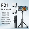 F01 [black-double light version] 67cm stainless steel shaft*bluetooth remote control*fill light