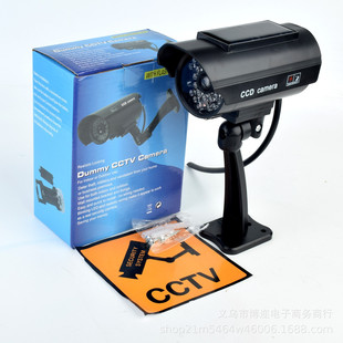 1 Simulation Camera Simulation Surveillance Camera Fake Monitor with Light Gun Virtual Camera Fake Surveillance