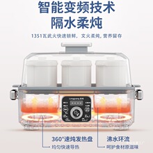 批发电炖盅商用蒸汤炖盅机餐厅隔水炖家用大容量多人全自动煲汤电