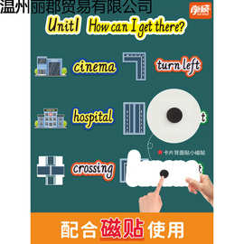 ♔PEP人教版小学英语6六年级上册单词卡片图片句子型教老师公开课