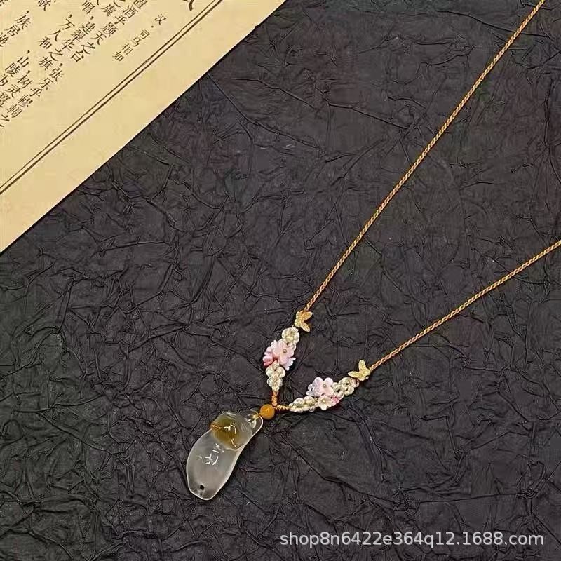 高级感项链小众轻奢个性穿搭饰品新款个性时尚百搭配饰毛衣链项链|undefined