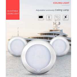 1个 颜色：图片色 材质：ABS+金属 船用LED灯房车12V 船用游艇用