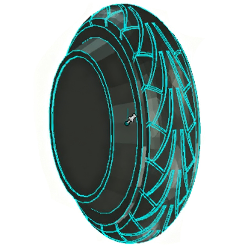 FomaTrade5寸半深圳开发直流无核酸轮毂电机轮套耗材线盘配件厂家
