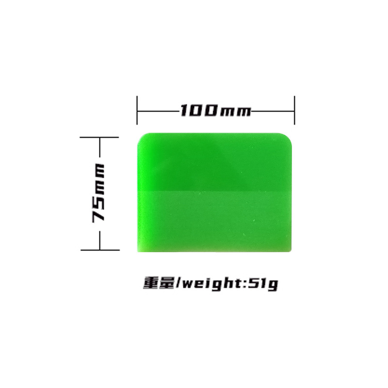 Herramienta de adhesión de película de automóvil invisible raspador de ropa de automóvil TPU película protectora transparente herramienta de adhesión de película profesional spot image 19