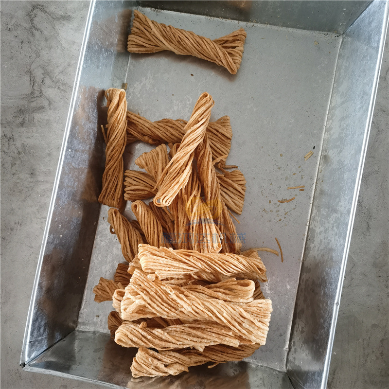 馓子出条机厂家 不锈钢金丝馓子油炸机 福鸿达电加热馓子油炸设备