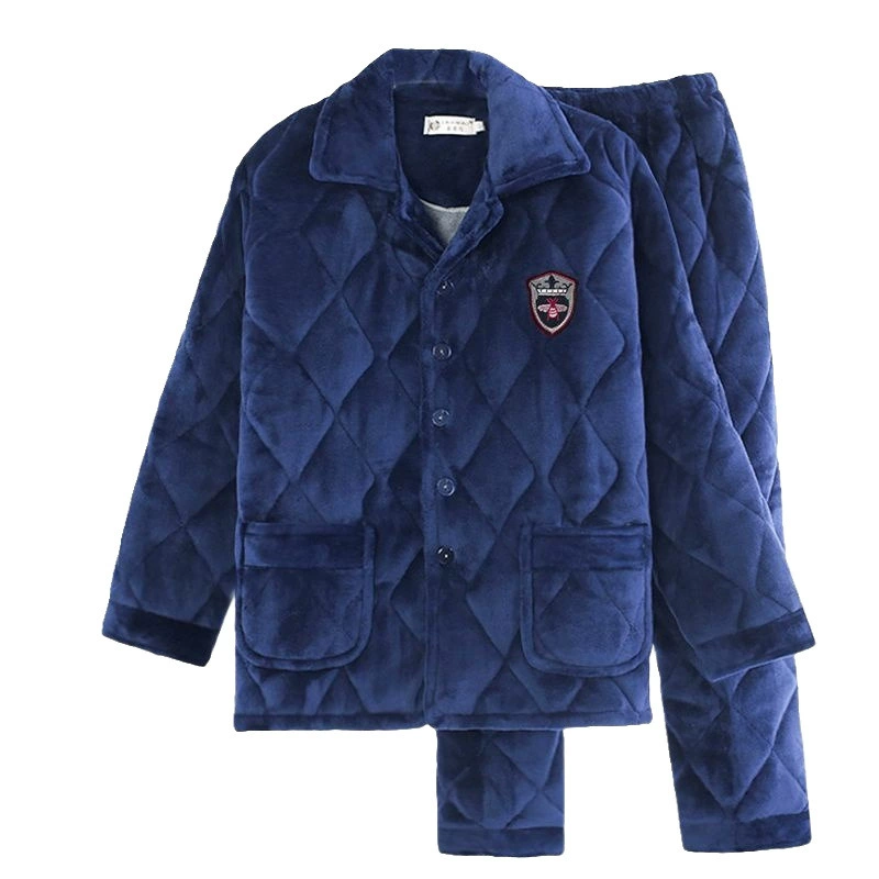 Warm quilted flannel pijama