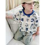 Летняя футболка с коротким рукавом, детская одежда, оптовые продажи