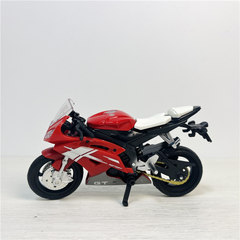 플라스틱 오토바이 자동차 모델 시뮬레이션 오토바이 장식품 컬렉션 유행 놀이 자동차 선물 장난감