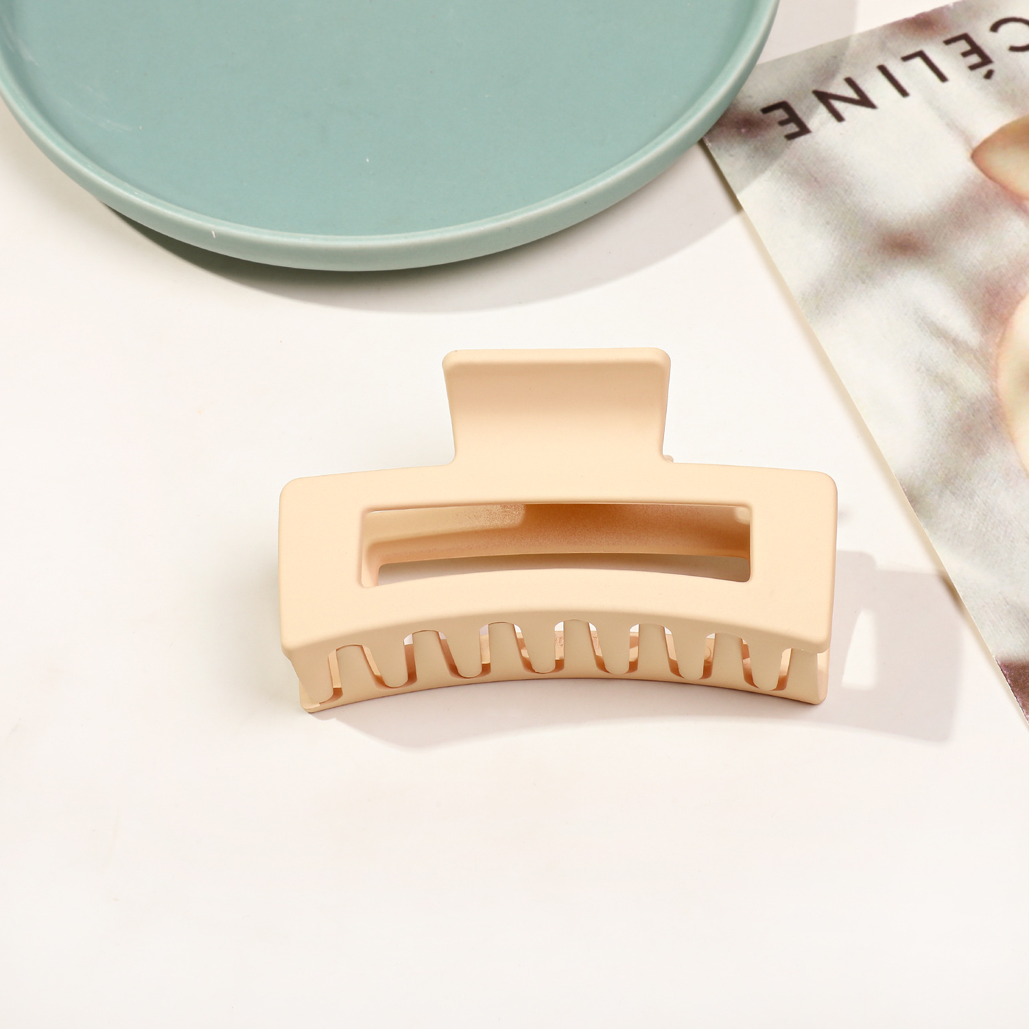 8.5cm 사각 프로스트 베이지 10