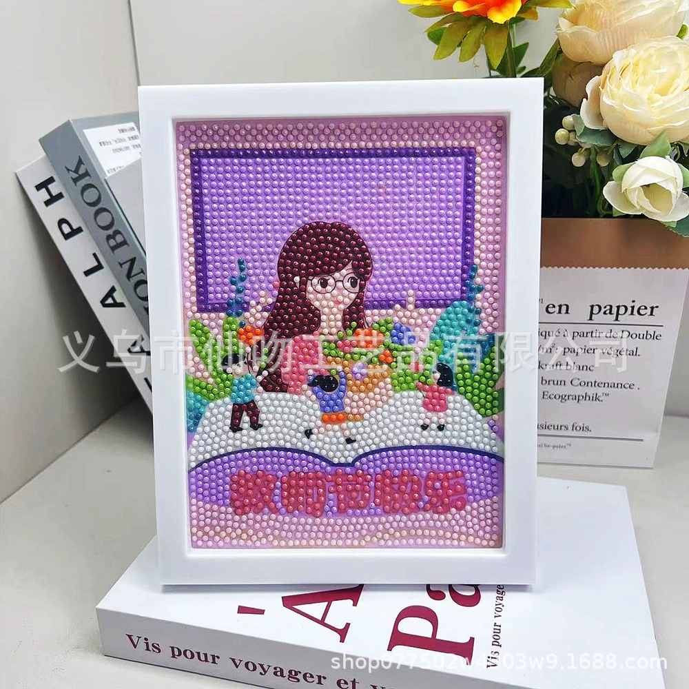 Набор для алмазной живописи Sanrio Kuromi, 17×22 см пластиковая рамка, набор для творчества DIY для детей