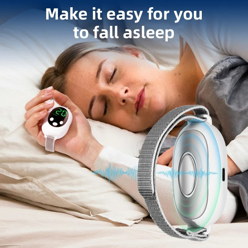 Amazon éxito instrumento auxiliar instrumento de sueño inteligente instrumento de sueño tranquilizador instrumento de sueño de mano