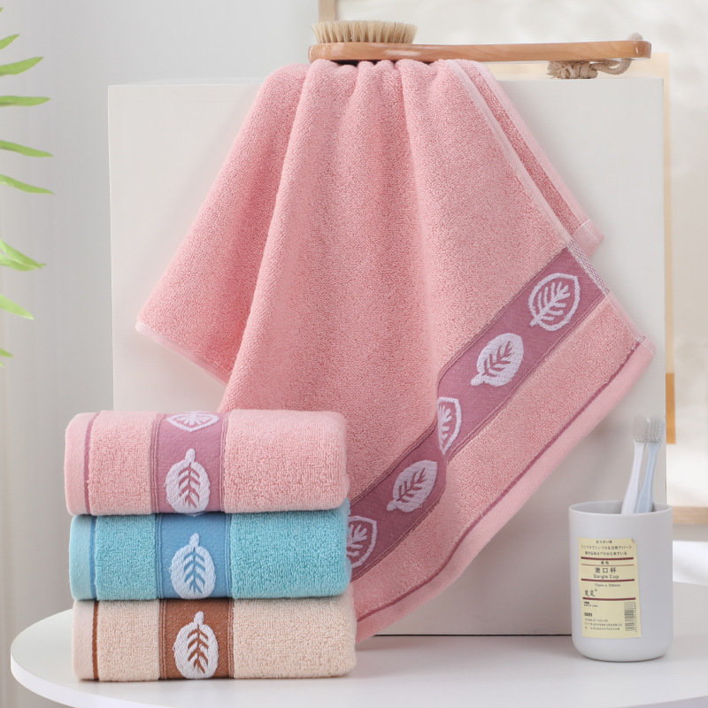 Wholesale factory of thick towels for hotels, inns, face washing, home use, gift customization, soft towels for wholesale
