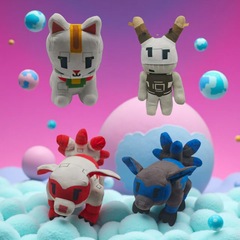 跨境新品grow a garden roblox游戏周边狐狸毛绒玩具可爱狐狸公仔