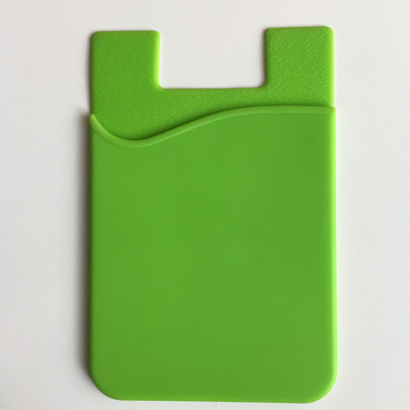 Pegatinas traseras de silicona para teléfonos móviles Funda para tarjetas de silicona Funda para tarjetas para teléfonos móviles Funda para tarjetas bancarias
