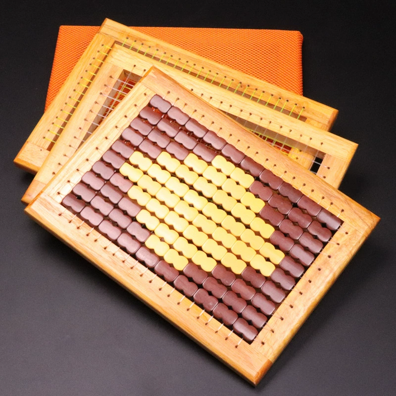 Летняя дышащая подушка, студенческий стул, подушка для стула, деревянный каркас, сетка, летняя охлаждающая подушка для маджонга, подушка для ягодиц, заводская подушка для стула