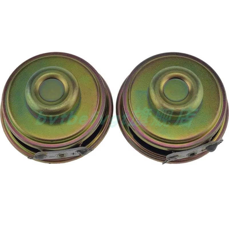 4欧3w瓦全e频喇叭1.5寸40mm圆形内磁低音喇叭4m扬声器小音响喇叭