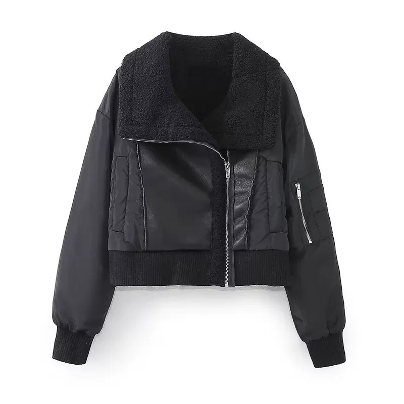 TAOP&ZA Winter retro short double-sided down jacket, city style