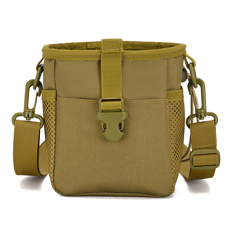 Outdoor Tactical Multifunctional Waist Bag, Portable Slingshot Storage Bag, Single Shoulder Crossbody Bag, Waterproof and Wear-Resistant Camouflage Small Crossbody Bag