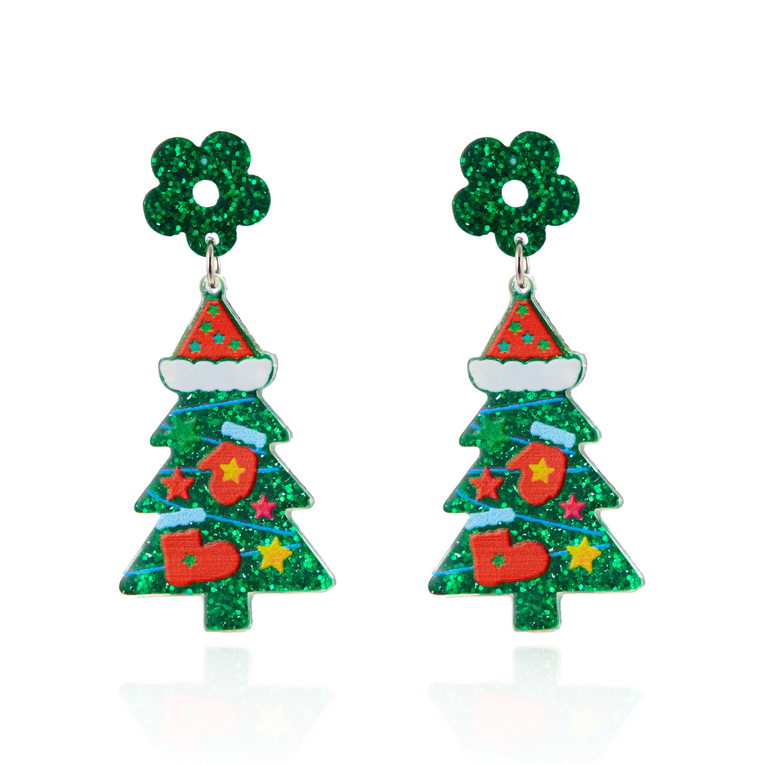 7g Weight Christmas Festival Women's Gender Cute Style Cute Drop Earrings 11