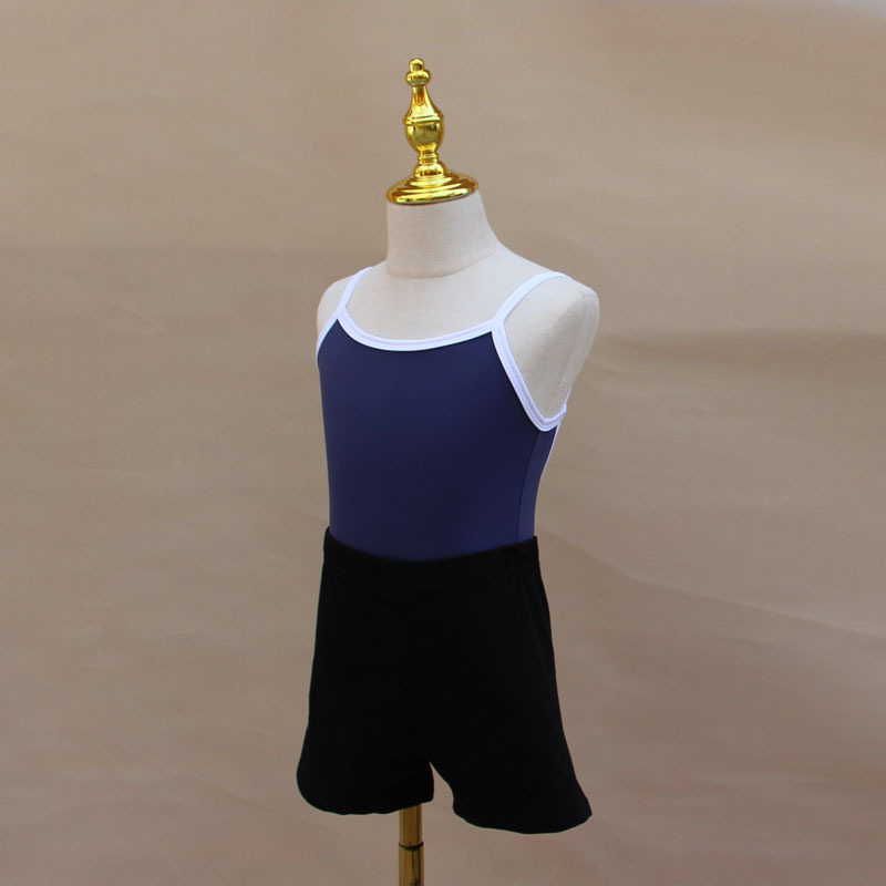 子供のダンス服の女の子の夏のストラップの連体服の幼児の練習の体操服のバレエの試験級の演出の形の服|undefined