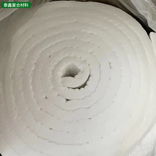 定制陶瓷纤维毯6mm-60mm厚高温管道壁衬包裹陶瓷纤维毯层叠模块
