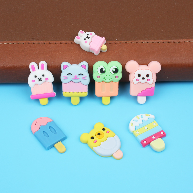 Cartoon silicone three dimensional magnetic fridge magnet with…