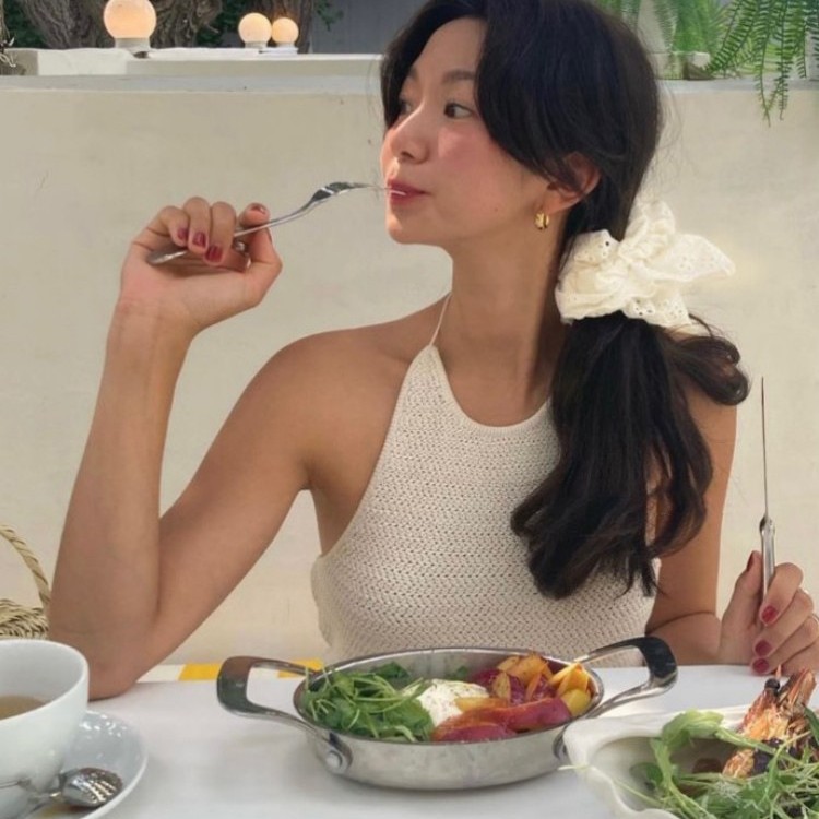 Encaje lazo para el cabello de intestino grueso de doble capa ins coreanos cuerda para el cabello de intestino grueso fresco y dulce en la parte posterior de la cabeza accesorios para el cabello femenino