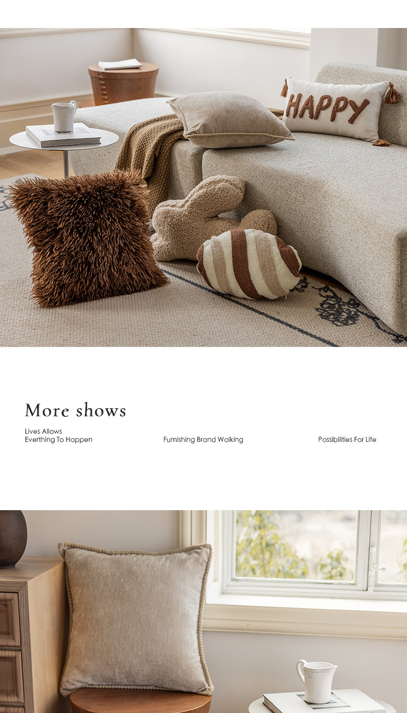 Wholesale Elegant Nordic Style Simple Style Letter Solid Color PP