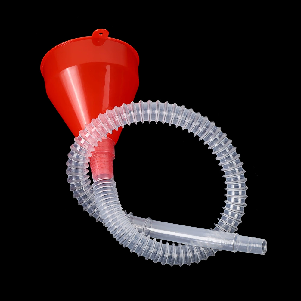 Пластиковая воронка для топлива из HDPE+PP, удлиненная воронка для тракта, воронка для мотоцикла и автомобиля, инструмент refueling