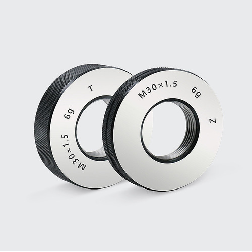 Metric thread plug gauge, external thread Go/No-Go ring gauge, sizes M2, M3, M4, M5, M6, M8, M10, M12, M14, M16, M20