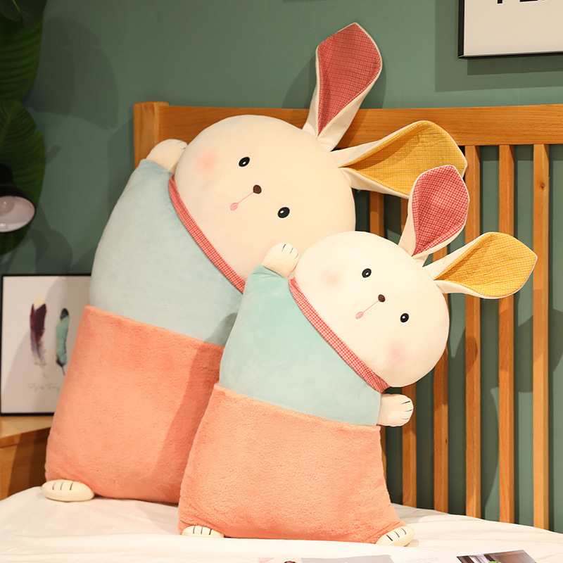 新款暖阳兔子毛绒玩具布娃娃安抚大号抱枕玩偶兔年吉祥物男女孩