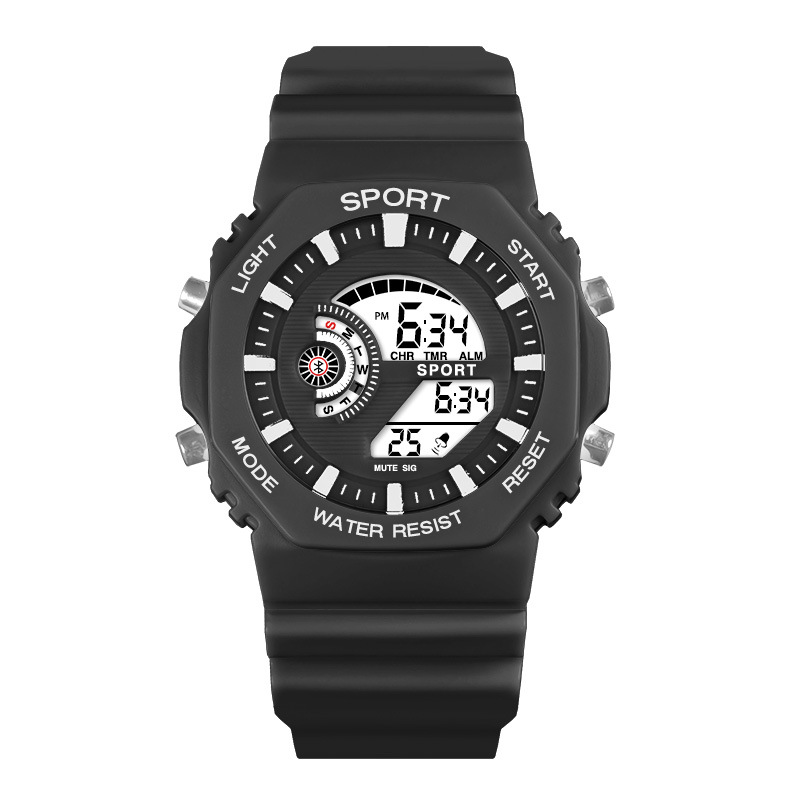 Estudiante de moda multi-función luminosa alarma reloj electrónico reloj hombres y mujeres moda deportes al aire libre reloj electrónico fábrica al por mayor