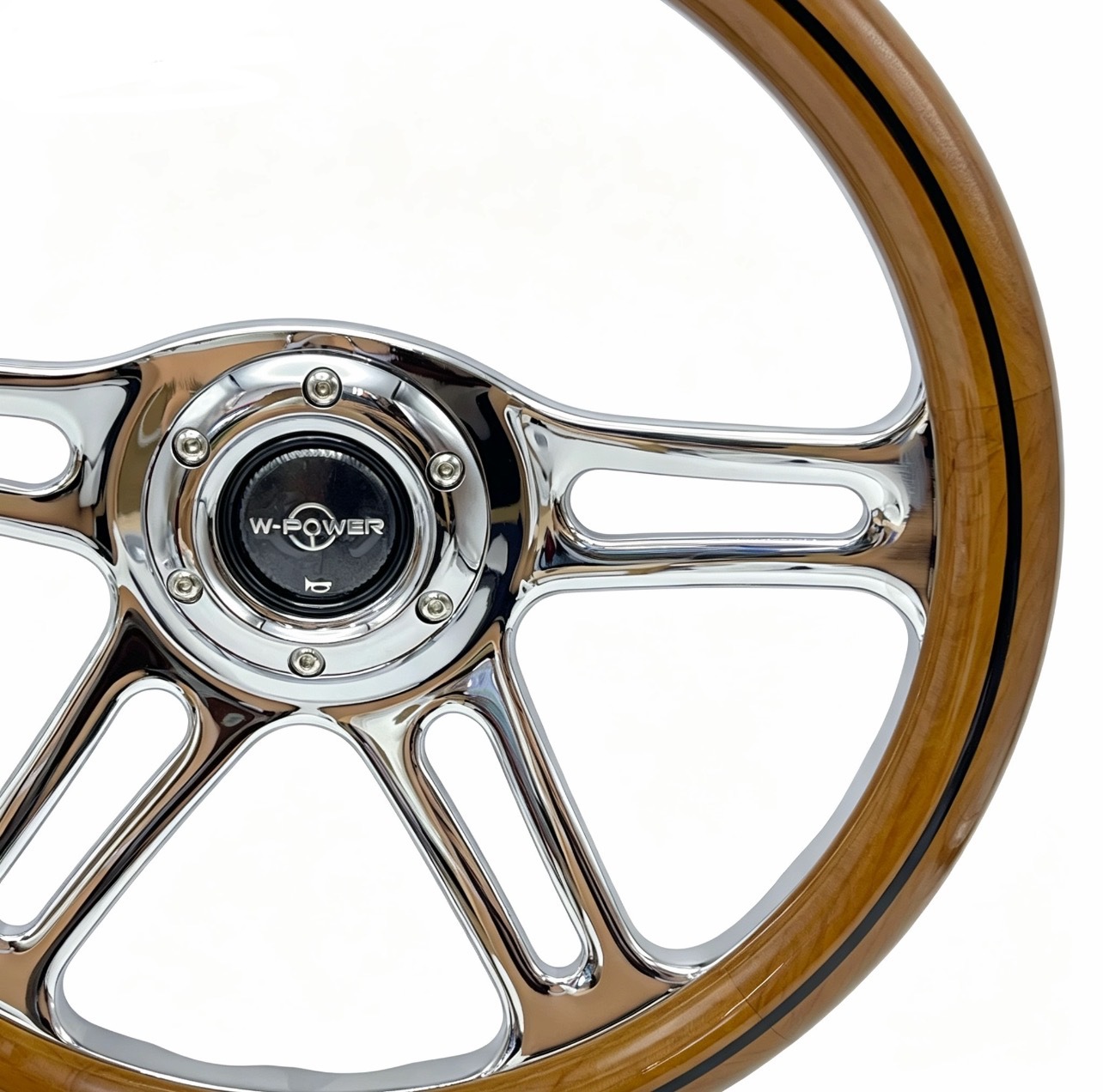 In-stock vintage racing steering wheel for car modification, suitable for Santana, Lada, Jetta, Beidouxing, Swift, solid wood 14inch