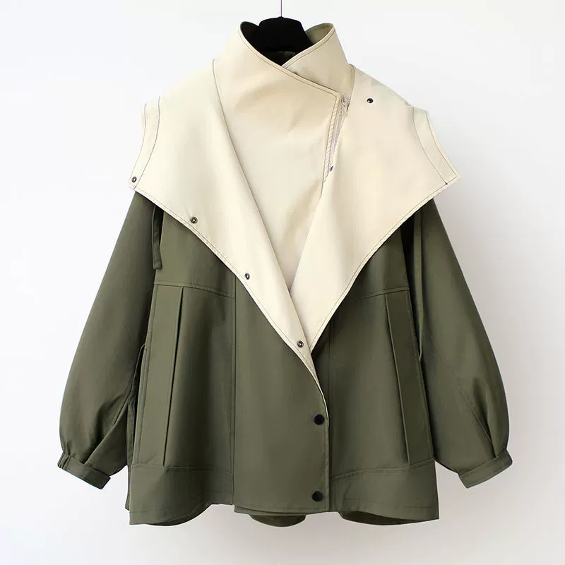 Пояс, trench coat, осенняя куртка для отдыха, коллекция 2023 года, корейский стиль, люкс