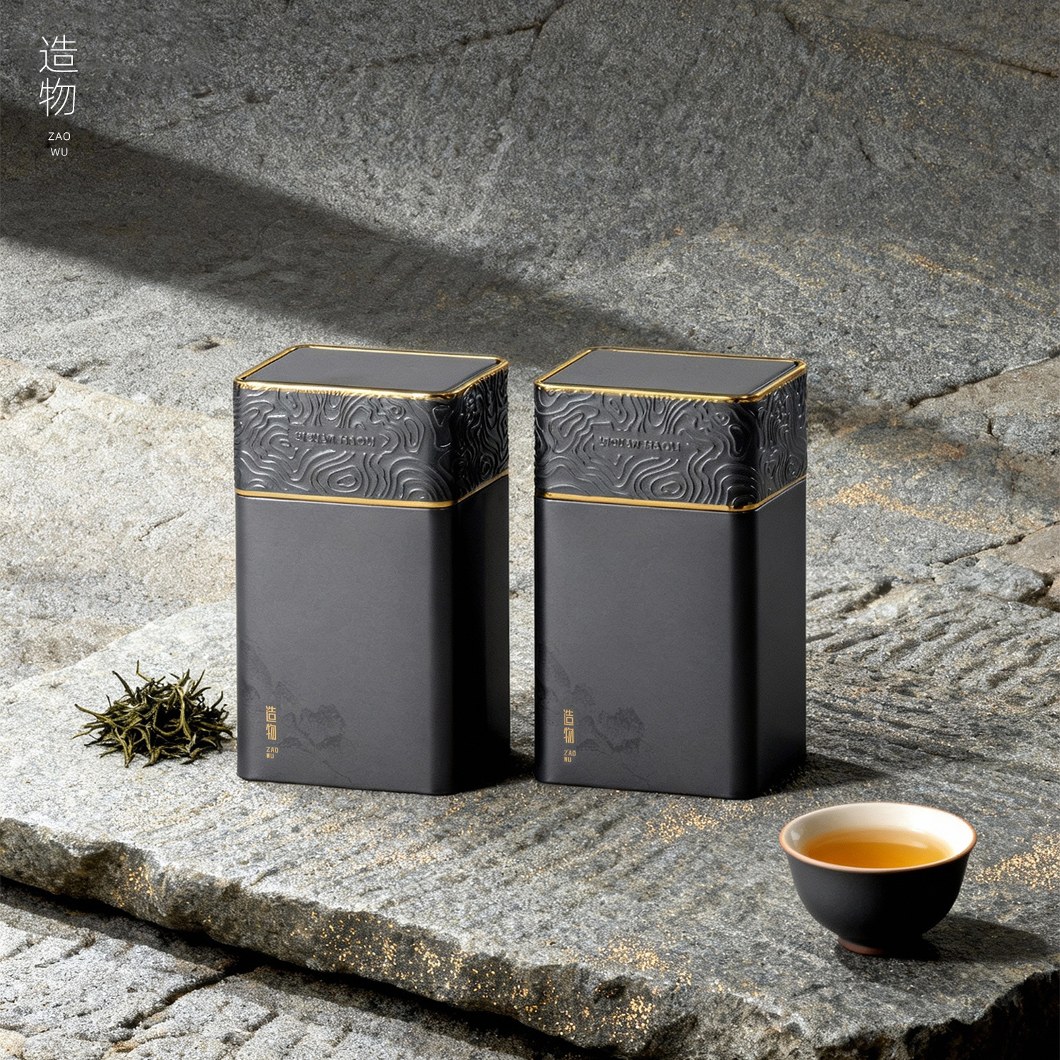 0.1kg Metal Cans Wholesale Green Tea Black Tea Pu'Er Tea Universal Tea Cans Sealed Empty Boxes Manufacturer Wholesale