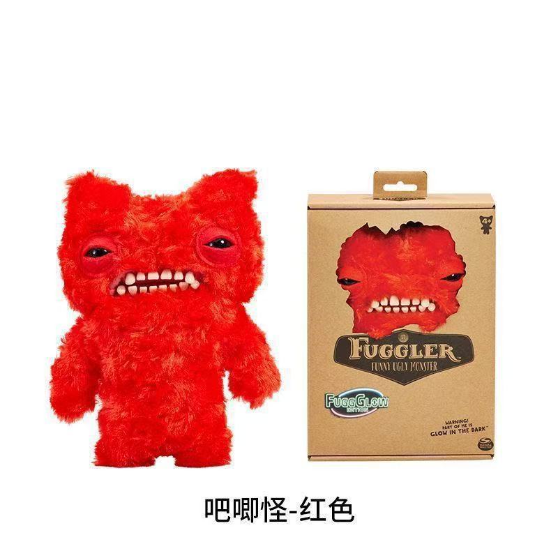 正版fuggler大牙齿萌牙怪兽玩偶牙宝丑萌怪物搞怪毛绒公仔玩偶|undefined