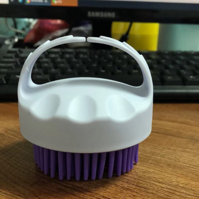 temu デリバリー手洗いシャンプーブラシ頭皮シャンプーブラシマッサージシャンプーコームマッサージャーシリコンコームヘッドスクラッチャー|undefined