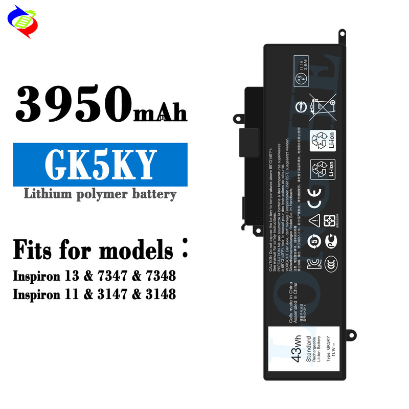 Suitable for Dell Gk5Ky Inspiron 13 7347 7348 Inspiron 11 3147 3148 Laptop Battery