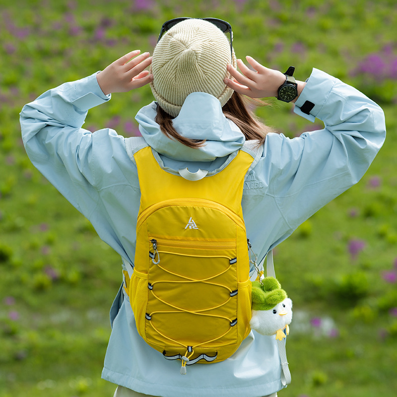 蜜蜂包户外骑行徒步登山包女旅行轻便书包男士大容量运动双肩包潮|undefined
