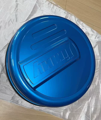 Spare wheel cover Jimny models; ABS tailgate - blue