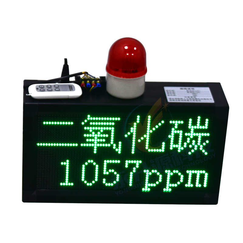 ����һ������̼Ũ�ȼ�⿴��ɼ������ʾ��CO2LED���Ӽ����