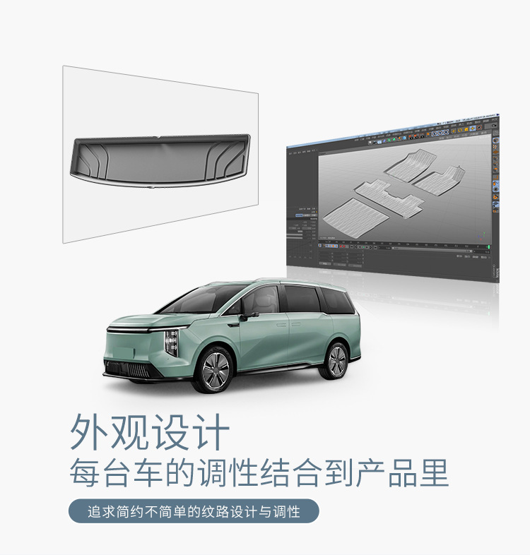 Suitable for 24 Models of Saic Maxus Maxus Grand 7/G70/Grand 9/g90 Car Trunk Mats