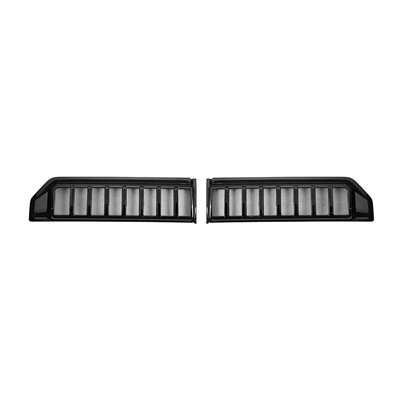 Grille Upper and Lower Grille – Automobile anti-insect net - jk-8x-insect-proof-netting-bright-black-pack-of-2