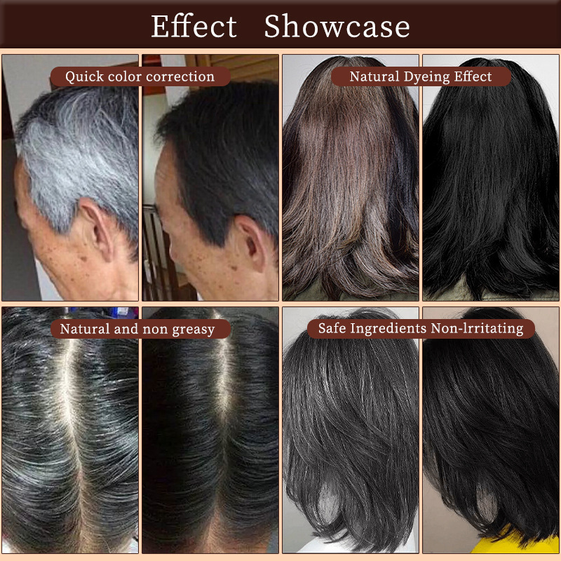 跨境专供爆款CosSkin美发棒 持久性美发棒遮盖白发Hair Dye Stick|undefined