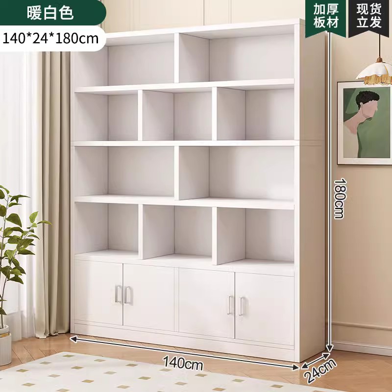 Modelo de puerta del armario 140 * 24 * 180cm blanco cálido