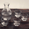 Japanese glossy wineglass, set