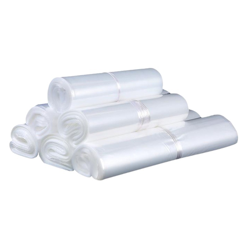Bolsa de plástico suave de alta presión bolsa autoadhesiva en stock al por mayor bolsa de PE ropa transparente bolsa de embalaje bolsa de advertencia